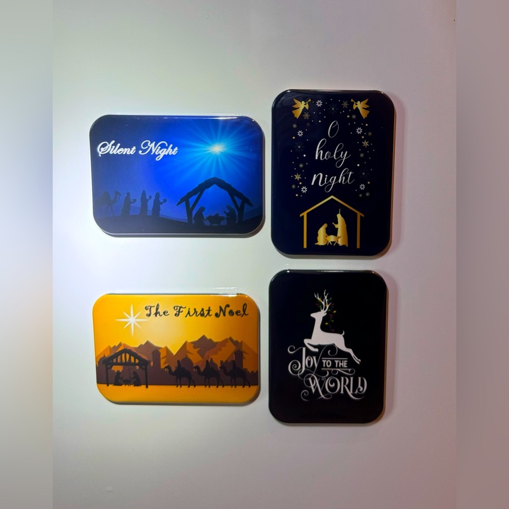 Christmas Song Fridge/Locker Magnets